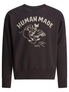 25FW 휴먼메이드 긴팔 티셔츠 HM30CS029CHARCOAL DOM 썸네일 1
