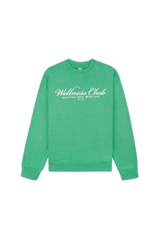스포티앤리치 긴팔 티셔츠 WS067S405HV VERDE WHITE DOM - Sporty & Rich