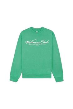 스포티앤리치 긴팔 티셔츠 WS067S405HV VERDE WHITE DOM 썸네일 1