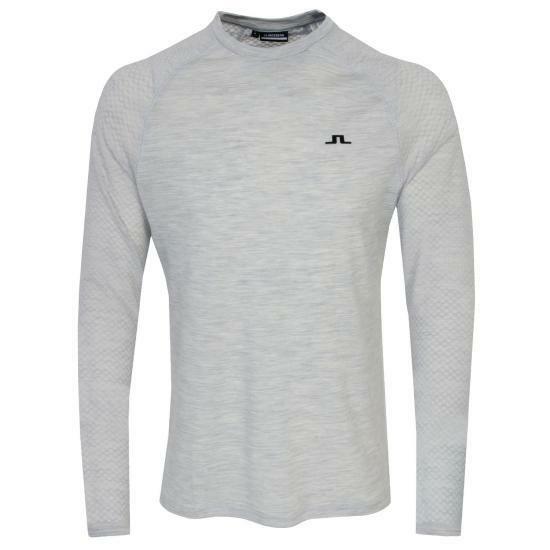 25SS 제이린드버그 트레이닝 티셔츠 AMJT12240U199 LIGHT GREY MELANGE DOM - J.Lindeberg