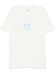 25SS 씨피 컴퍼니 반팔 티셔츠 18CMTS143A006586W103 GAUZE WHITE DOM 썸네일 1