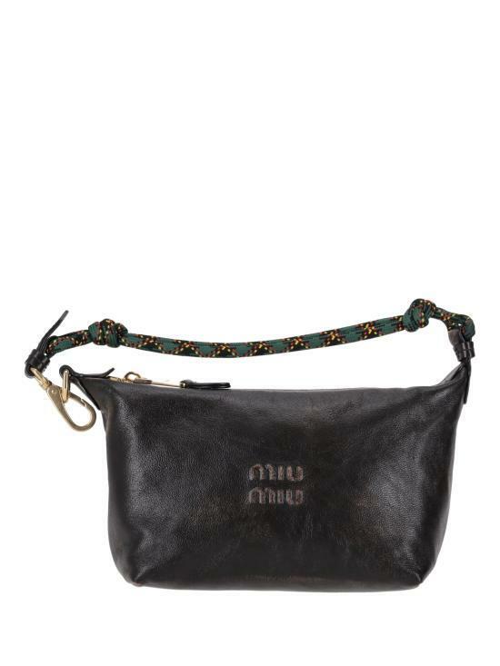 26SS 미우미우 토트백 5NE8412IFOF0NTG COFFEE BROWN GREEN DOM - Miu Miu