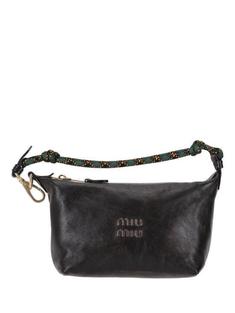 26SS 미우미우 토트백 5NE8412IFOF0NTG COFFEE BROWN GREEN DOM 썸네일 1