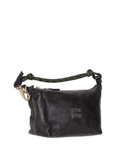 26SS 미우미우 토트백 5NE8412IFOF0NTG COFFEE BROWN GREEN DOM 썸네일 2