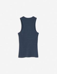 25SS 메종키츠네 민소매 티셔츠 OW00604KJ0134P476 NAVY DOM 썸네일 2