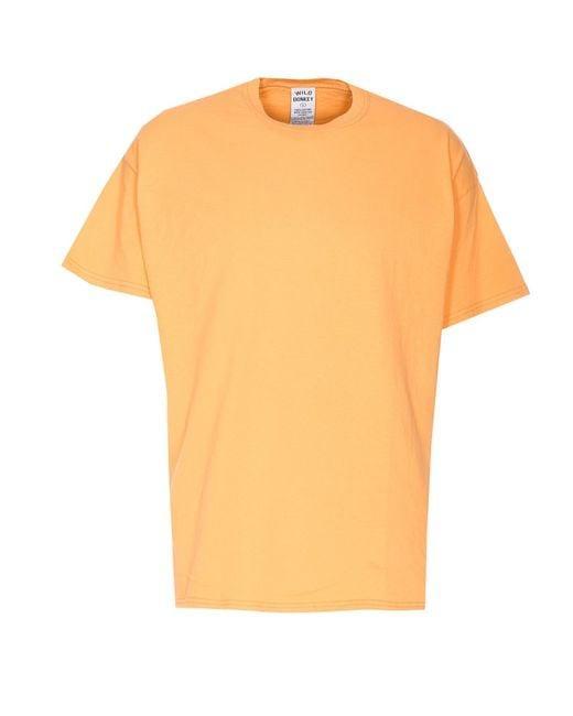 25SS 와일드 동키 반팔 티셔츠 SURFSUPSWDESTROYEDTANGERINE SW DESTROYED TANGERINE DOM - Wild Donkey