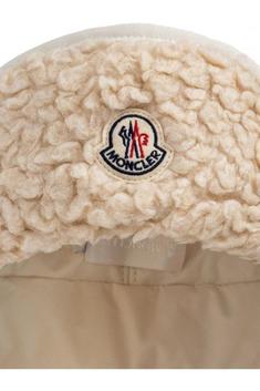 25FW 몽클레어 이어플랩 캡 3B00071M8286P00 WHITE IVORY DOM 썸네일 2