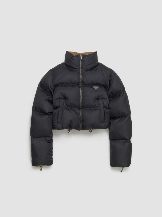 25FW 프라다 크롭 리나일론 다운 자켓 29D0561WQ8F0002 - Prada