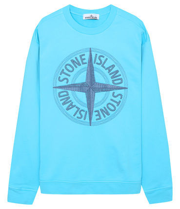스톤 아일랜드 긴팔 티셔츠 781565484V0042 TURQUOISE DOM - Stone Island