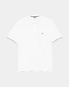 25SS 씨피 컴퍼니 폴로 티셔츠 18CMPL130A006263G103 GAUZE WHITE DOM 썸네일 1