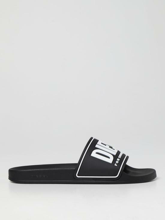 디젤 뮬 슬리퍼 Y02801P4441H0958 BLACK DOM - Diesel