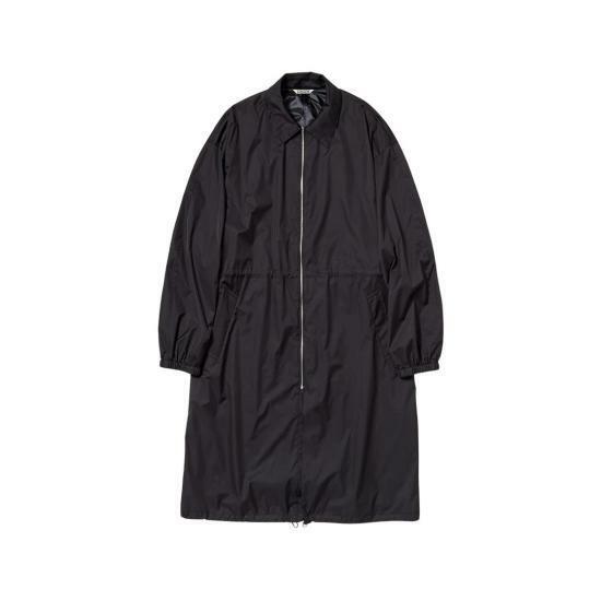 오라리 코트 A24SC01SL BLACK DOM - Auralee