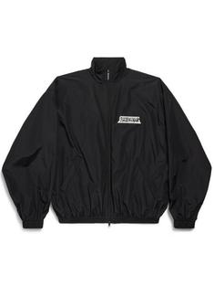 26SS 발렌시아가 마스킹 테이프 미디엄 핏 트랙수트 재킷 857713TPQ381000 BLACK DOM 썸네일 1