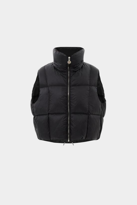 옌키옌키 패딩 조끼 ZIPVESTMANMICROBLACK DOM - Ienki Ienki