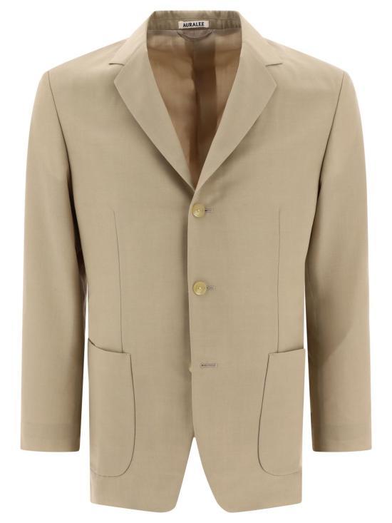 오라리 수트 자켓 A24SJ01WM GRAY BEIGE DOM - Auralee