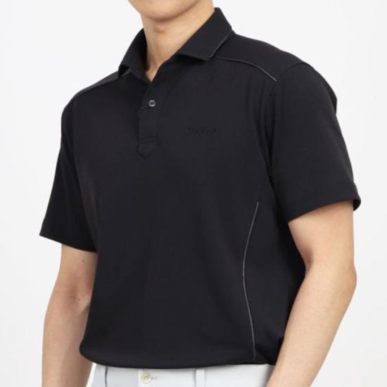 타이틀리스트 폴로 티셔츠 TLPMS101JBK BLACK DOM - titleist