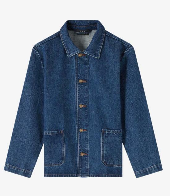 아페쎄 데님 자켓 COHTDH03205IAL BLU DOM - A.P.C.