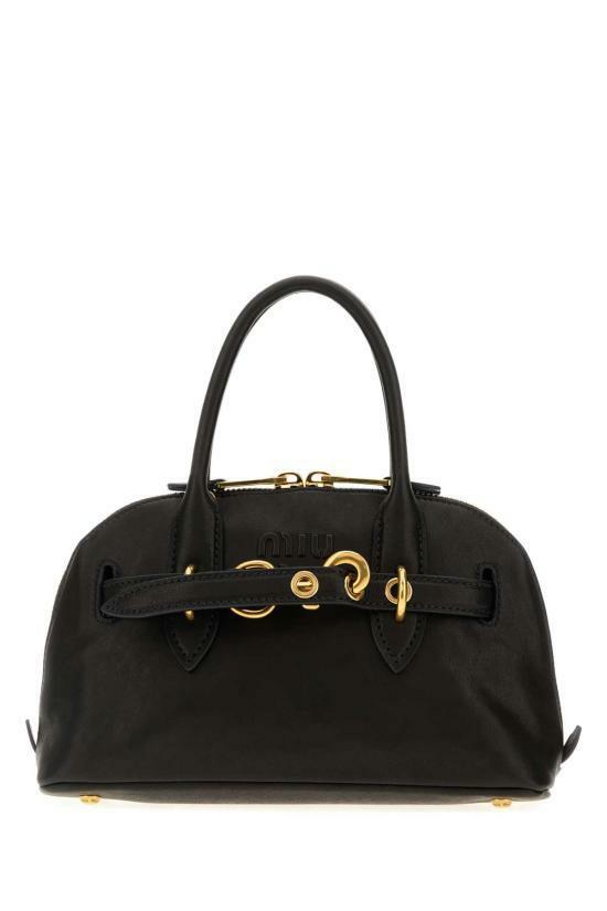25FW 미우미우 아방뛰르 스몰 토트백 5BB1692BBLF0002 - Miu Miu