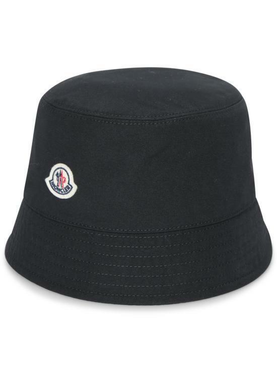 몽클레어 로고 패치 버킷햇 3B000255983X999 BLACK DOM - Moncler