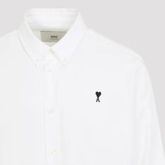 26SS 아미 긴팔 셔츠 HSH763CO0031168 NATURAL WHITE DOM 썸네일 5