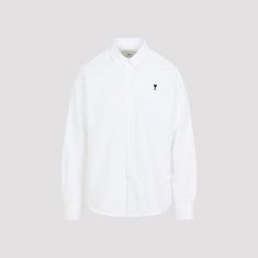 26SS 아미 긴팔 셔츠 HSH763CO0031168 NATURAL WHITE DOM 썸네일 1