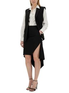 헬무트랭 미디 스커트 O01HW302001 BLACK DOM 썸네일 2