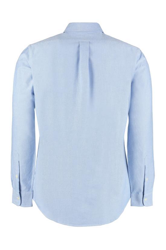 25FW 폴로 랄프로렌 컬러 포니 자수 커스텀 핏 버튼 다운 셔츠 710792041002 BLUE DOM - Polo Ralph Lauren