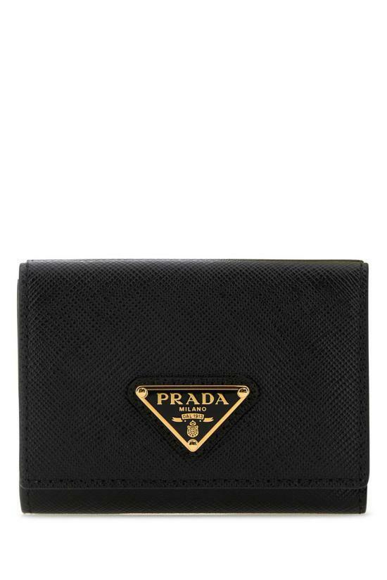 26SS 프라다 지갑 1MH042QHHF0002 BLACK DOM - Prada