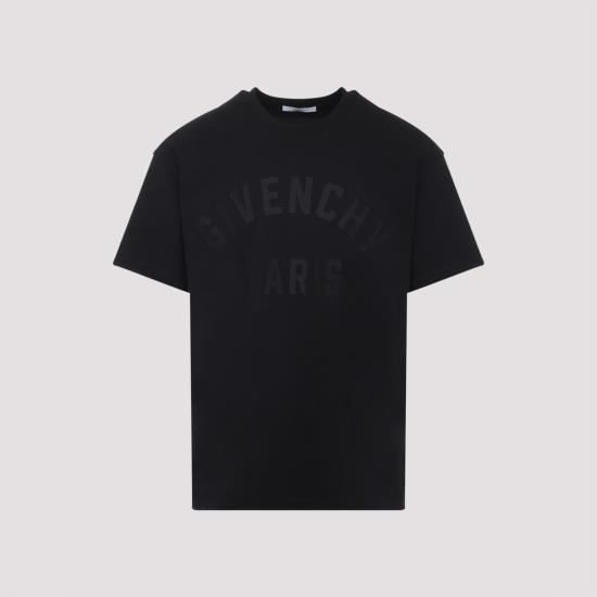 25FW 지방시 반팔 티셔츠 BM71NK3YRS001 BLACK DOM - Givenchy