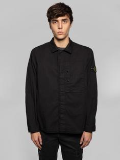 25SS 스톤 아일랜드 수피마 코튼 트윌 스트레치 셔츠 K1S151200033S0010V0029 BLACK DOM 썸네일 1