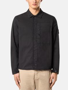 25SS 스톤 아일랜드 수피마 코튼 트윌 스트레치 셔츠 K1S151200033S0010V0029 BLACK DOM 썸네일 5