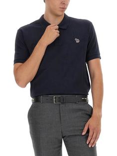 폴 스미스 폴로 티셔츠 M2R183KKZEBRA49 NAVY DOM 썸네일 2