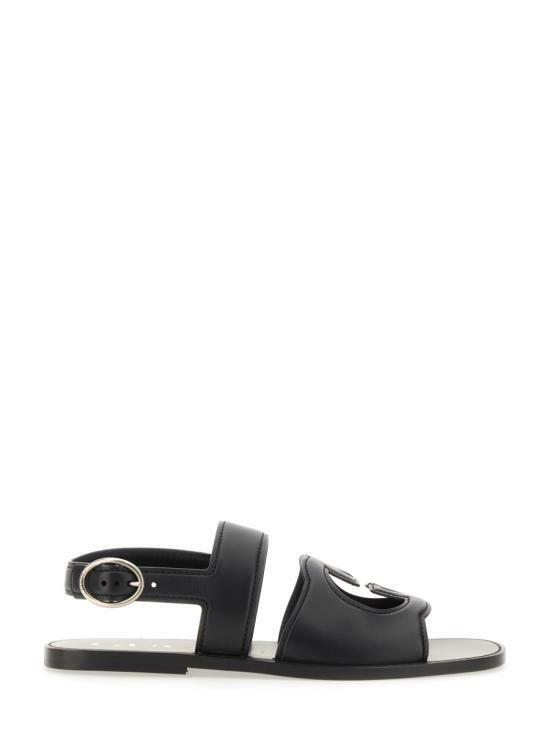 구찌 샌들 723627US0001000 BLACK DOM - Gucci