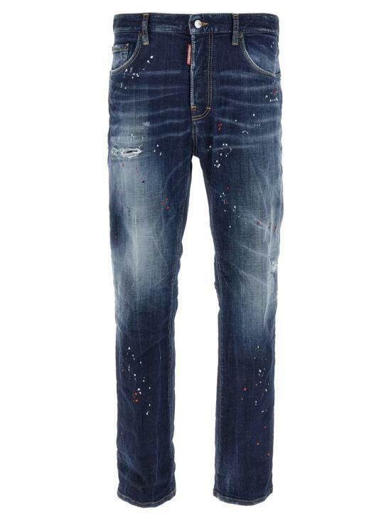 25FW 디스퀘어드2 데님 팬츠 S74LB1733S30664470 DOM - Dsquared2