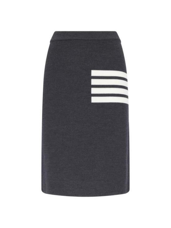 톰브라운 미디 스커트 FKK061A00014025 DGRAY DOM - Thom Browne