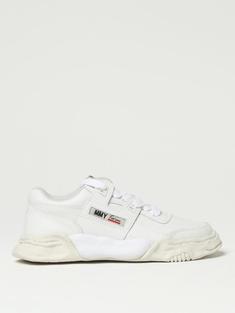 메종 미하라 야스히로 파커 OG 솔 레더 로우탑 A08FW702WHITE 썸네일 1