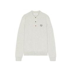 메종키츠네 긴팔 티셔츠 LM00206KT1036H120 LIGHT GREY MELANGE DOM 썸네일 1