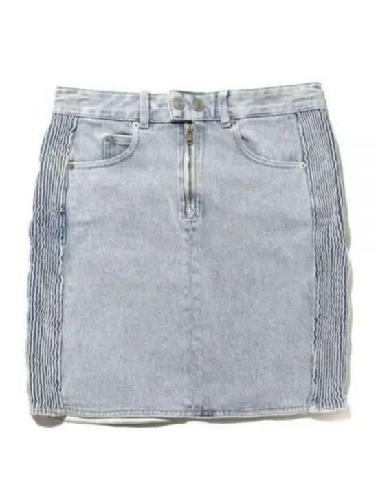 이자벨마랑 데님 스커트 JU0037FAA1H24I30LU LIGHT BLUE DOM - Isabel Marant