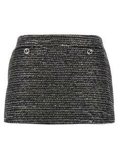 구찌 숏 스커트 800174ZAQ9N1138 BLACK DOM 썸네일 1