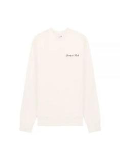스포티앤리치 긴팔 티셔츠 CRAW2339OF OFF WHITE NAVY DOM 썸네일 1