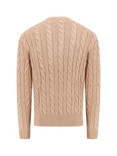 25FW 폴로 랄프로렌 로고 자수 케이블 니트 스웨터 710775885014 BROWN DOM 썸네일 2