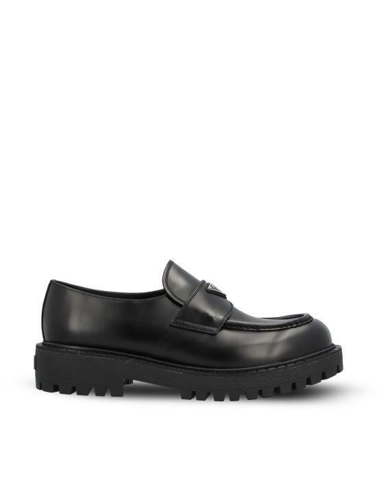 25FW 프라다 로퍼 2DE151G001B4LF0002 BLACK DOM - Prada