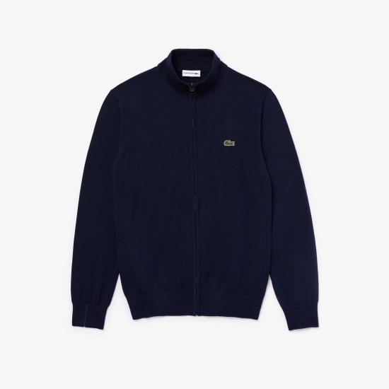 25FW 라코스테 스웨터 AH1957166 NAVY DOM - Lacoste