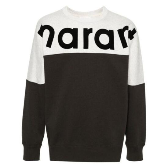 이자벨마랑 긴팔 티셔츠 SW0031HAB1M19H02FK FADED BLACK DOM - Isabel Marant