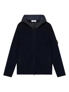 25FW 스톤 아일랜드 후드 티셔츠 K2S155100032S00L8V0026 INK BLUE DOM 썸네일 4