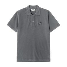 25SS 메종키츠네 볼드 폭스 헤드 패치 컴포트 폴로 셔츠 MM00210KJ7010H131 썸네일 1