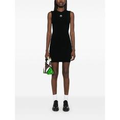25SS 마린세르 숏 원피스 WDR328ACKNI0511BK99 BLACK DOM 썸네일 4