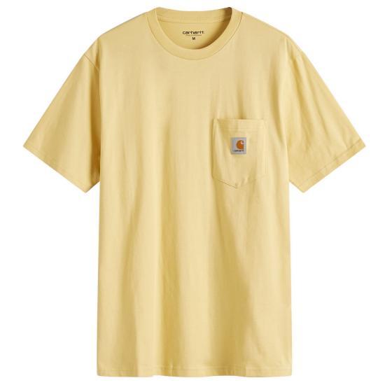 25SS 칼하트 WIP 반팔 티셔츠 I030434TMXX AIR YELLOW DOM - Carhartt