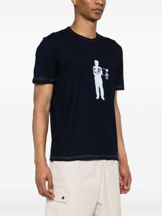 씨피 컴퍼니 반팔 티셔츠 16CMTS171A110056WD08 DENIM NORMAL WASHED DOM 썸네일 4