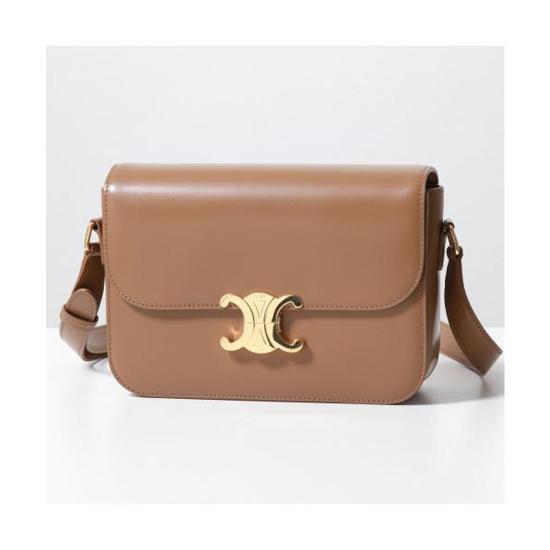 25FW 셀린느 클래식 트리옹프백 187363BF418BU BRONZE DOM - Celine